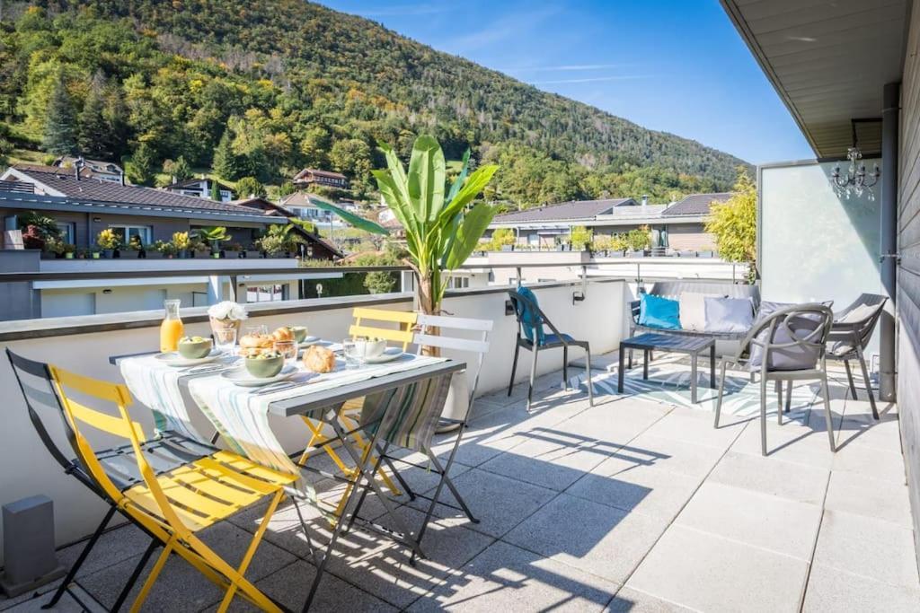 Entre Lac Et Montagne - T4 Centre Sevrier Lac D'Annecy Eksteriør billede